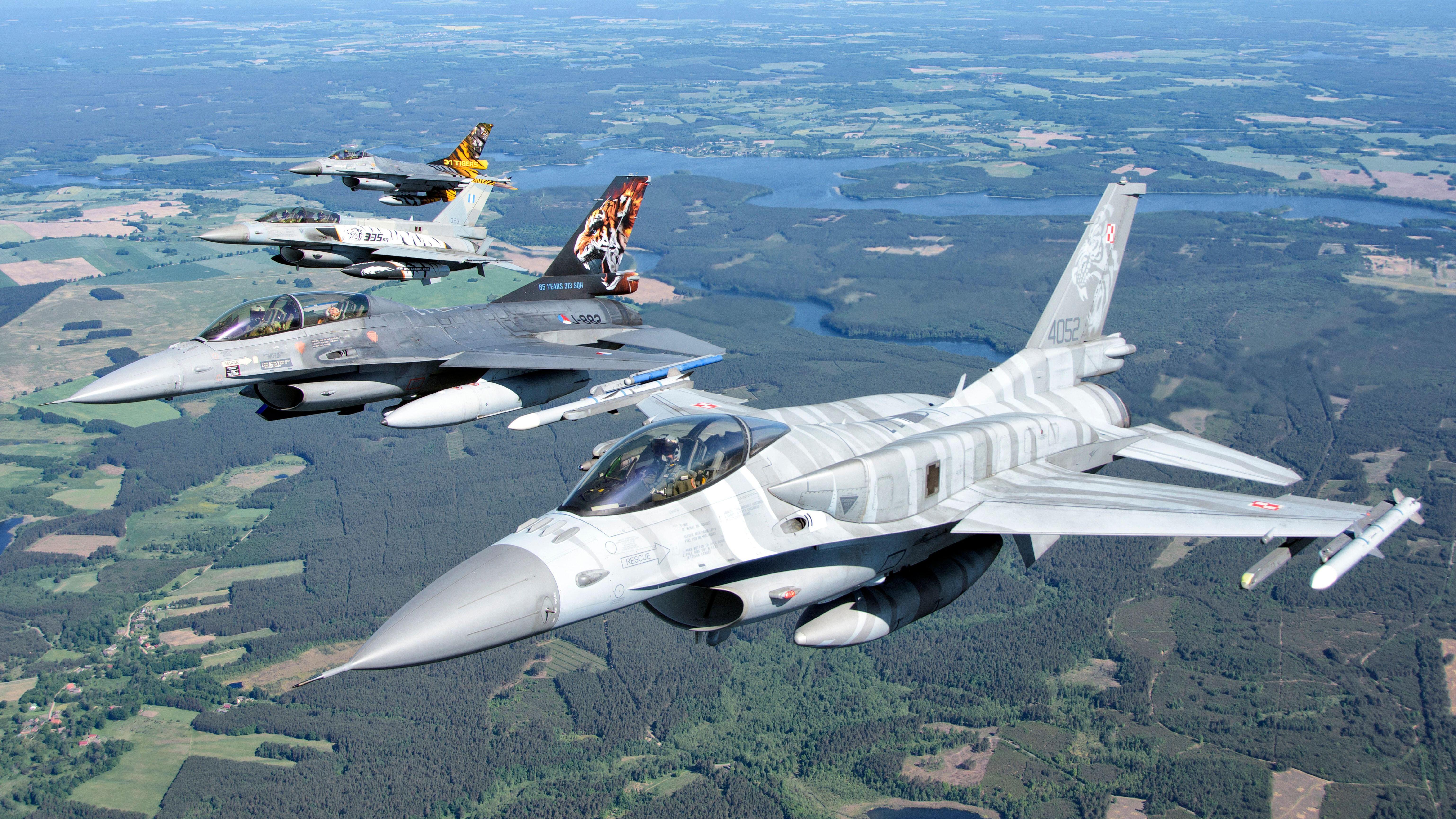 Image for Polish Jets Respond as Russian Drones Breach NATO Airspace