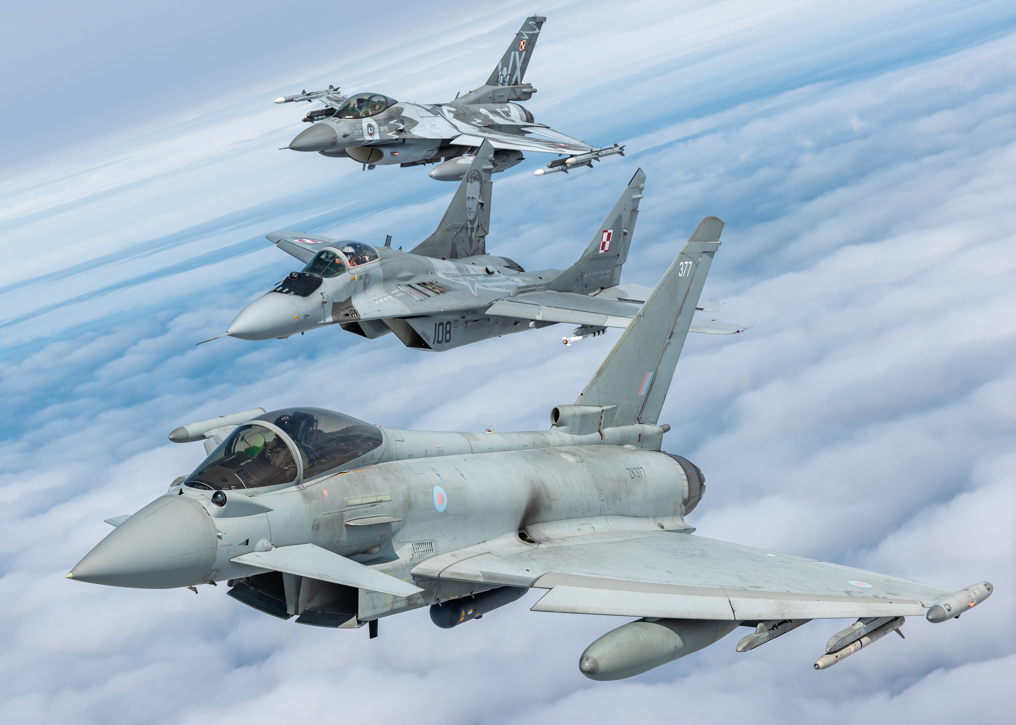 Image for UK Royal Air Force jets to conduct air defense missions over Poland