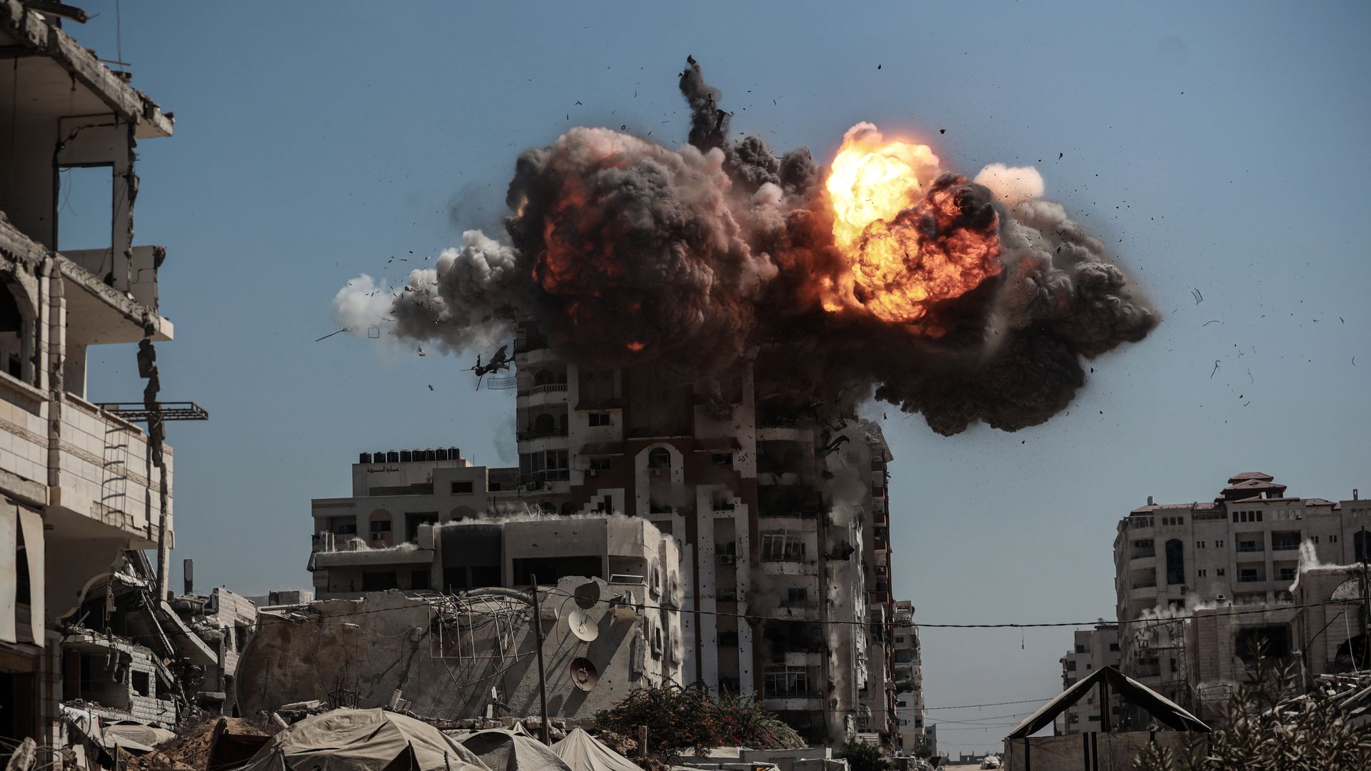 Image for Israel launches ground offensive to occupy Gaza City