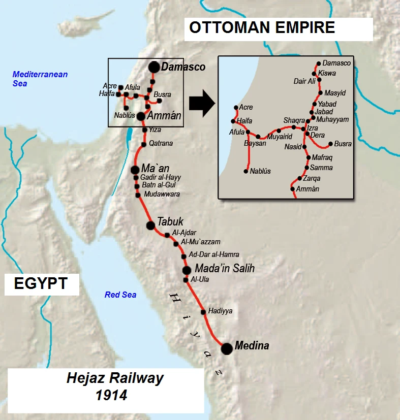 Image for Turkey, Syria, Jordan to revive historic Hejaz railway line