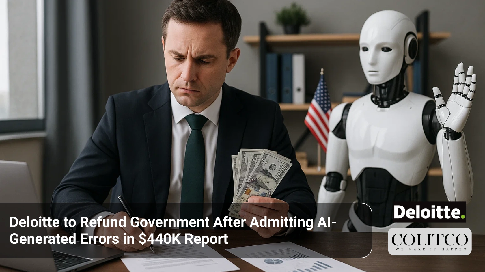 Image for Deloitte to refund Australian government after AI report errors