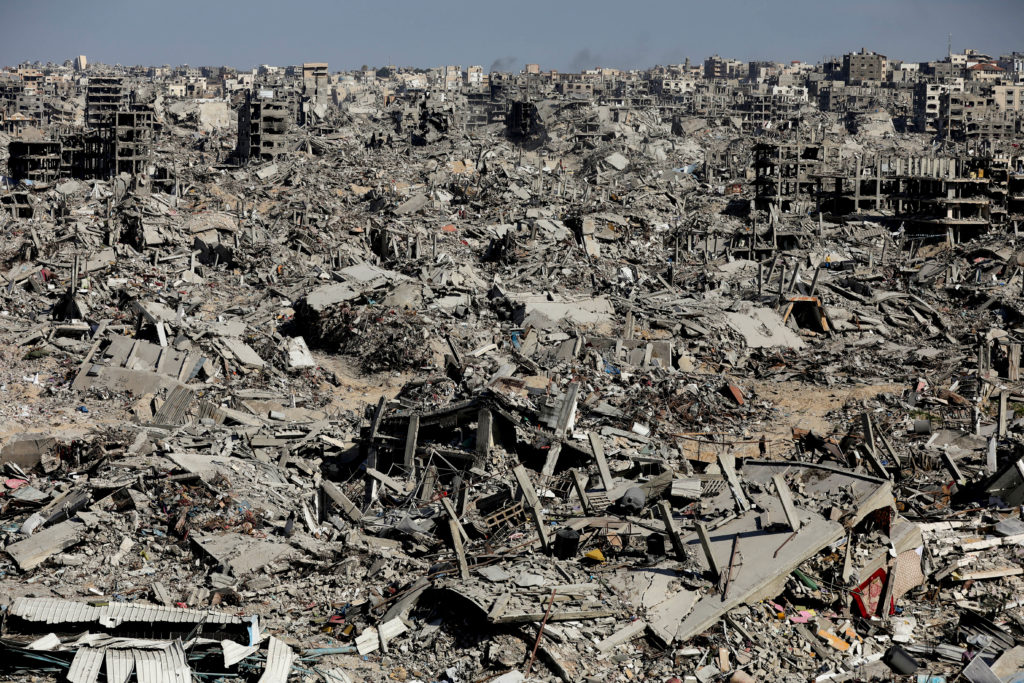 Image for 83% of all buildings in Gaza City destroyed by Israeli forces