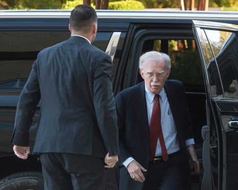 Image for John Bolton pleads not guilty to 18 criminal charges of mishandling classified materials