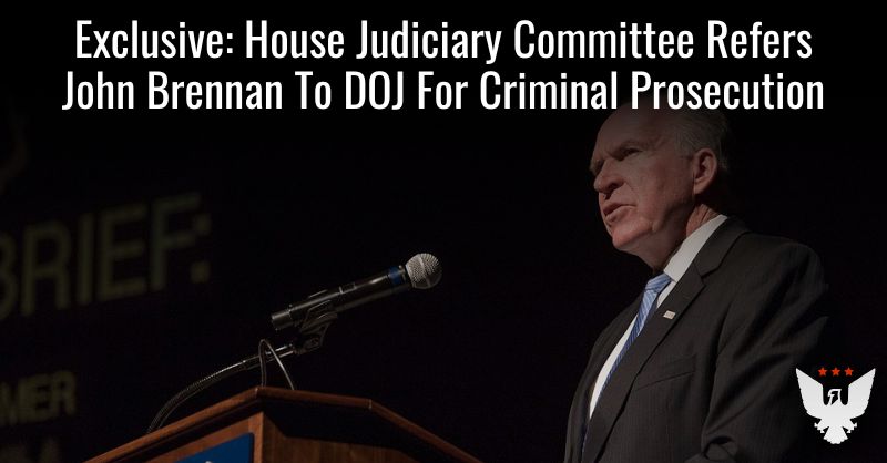 Image for House Judiciary Committee refers John Brennan for criminal prosecution