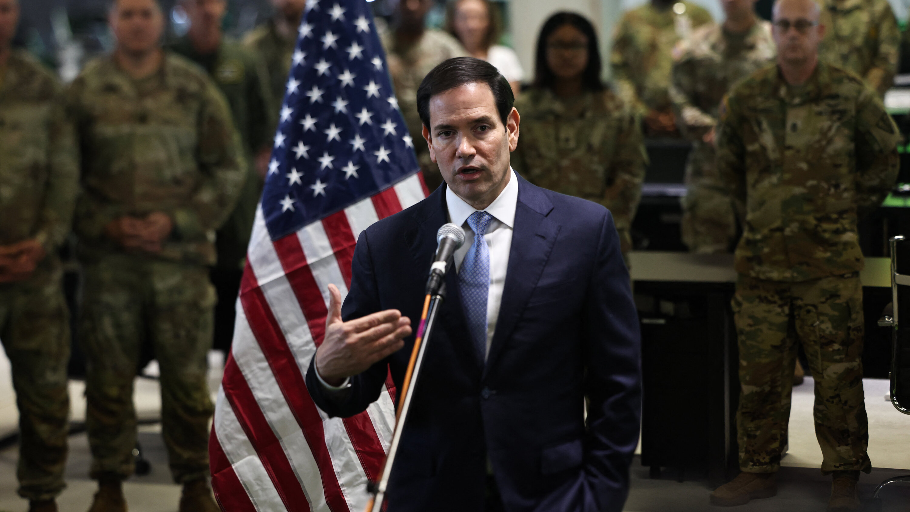 Image for Rubio announces increase in diplomats at Civil-Military Coordination Center in Israel