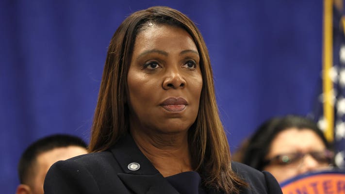 Image for New York Attorney General Letitia James pleads not guilty to charges