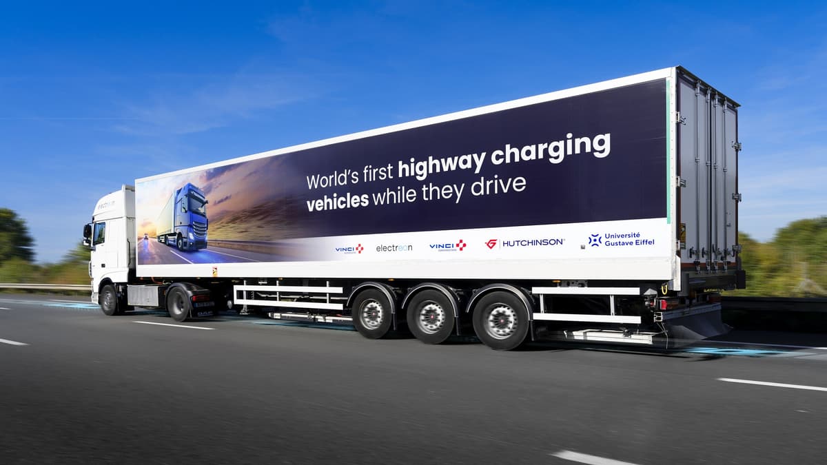 Image for Electreon launches pilot of first wireless charging highway in France