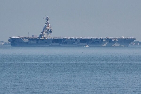 Image for U.S. Navy’s largest and most expensive aircraft carrier arrives near Latin America