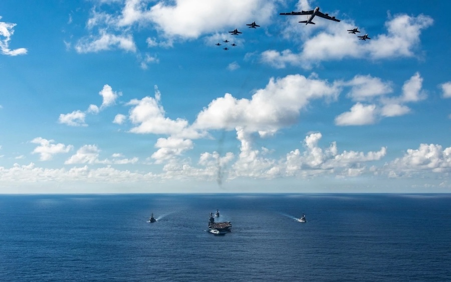 Image for USS Gerald R. Ford Carrier Strike Group enters Caribbean Sea