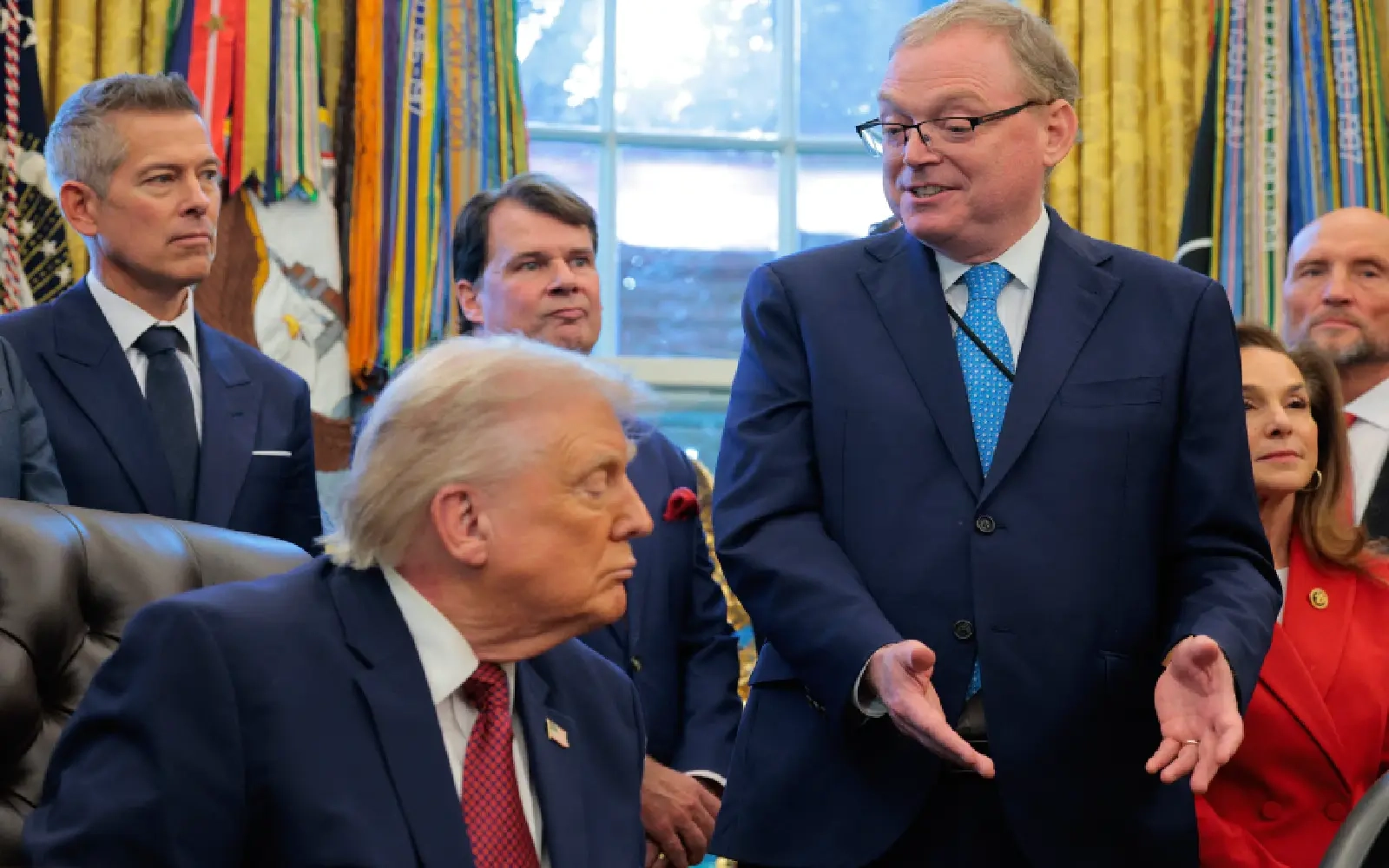 Image for Trump scraps Biden