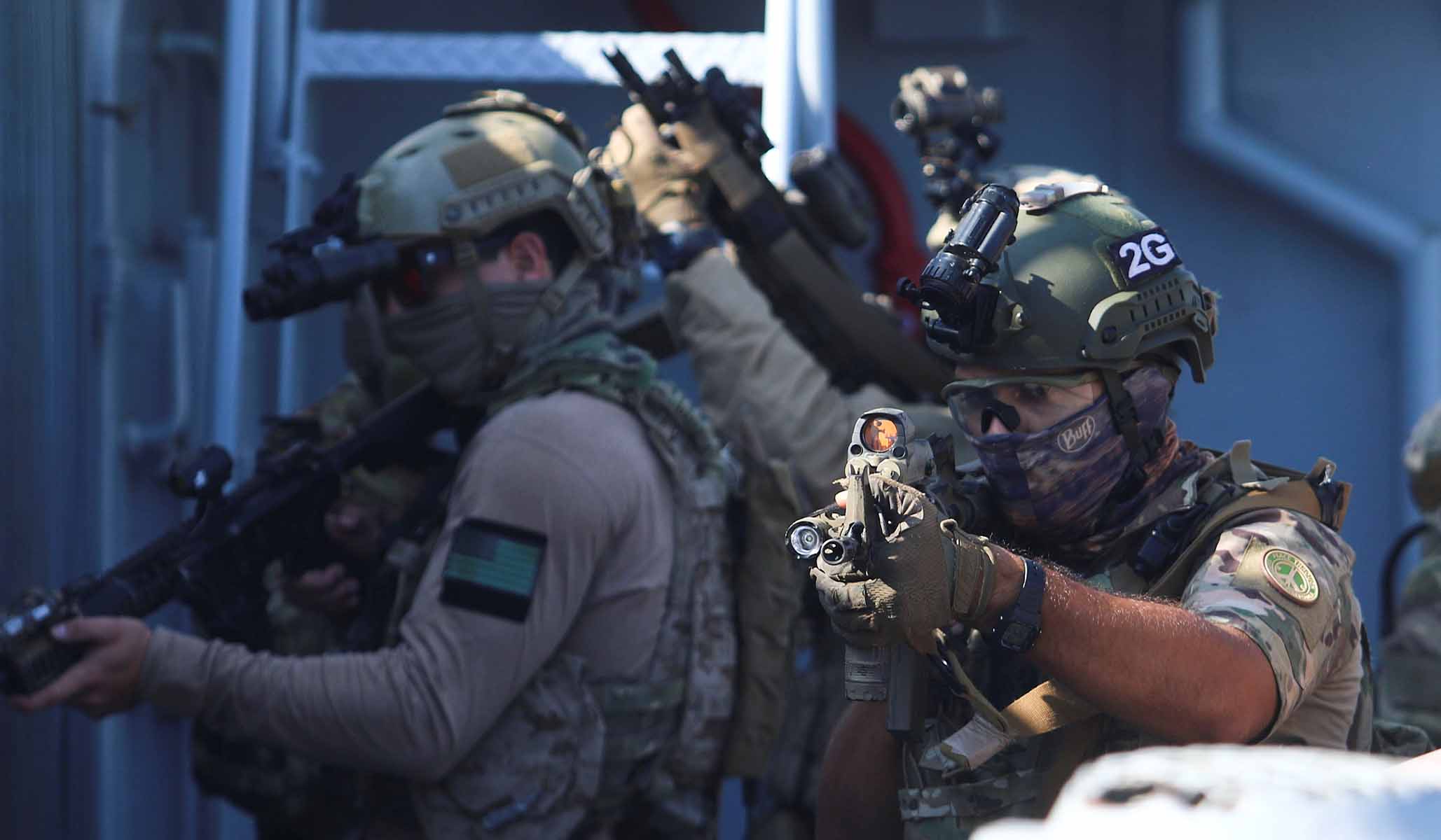 Image for U.S. special ops team seizes military-related articles bound for Iran