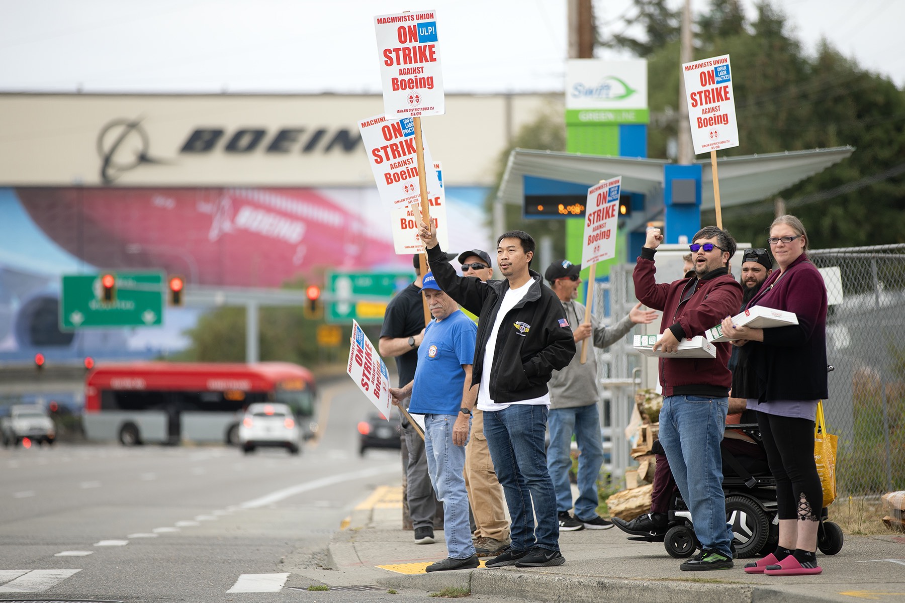 Image for 3,000 Boeing Workers Strike, Demanding Fair Wages Amid Fighter Jet Production Crisis