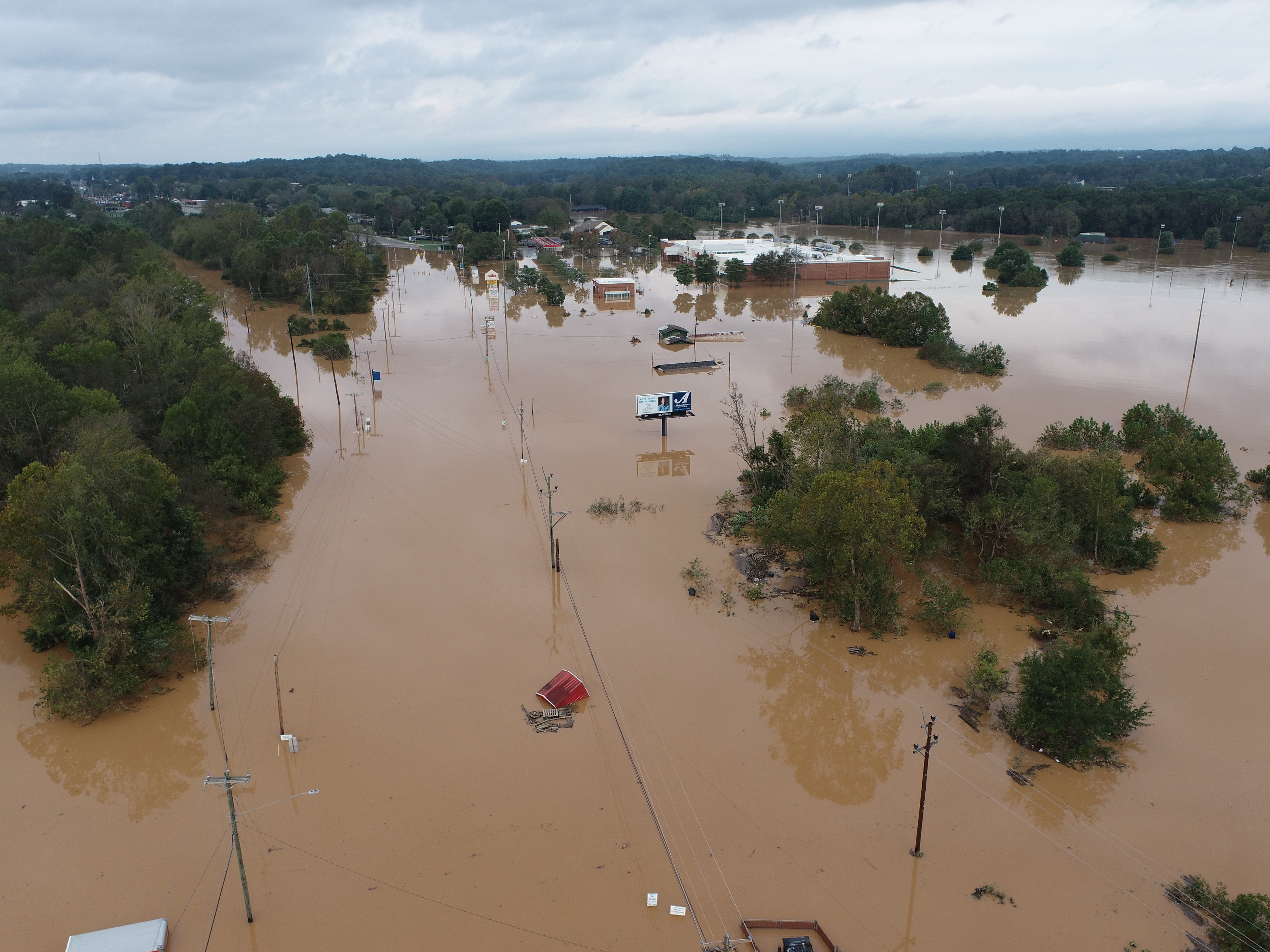 Image for Breaking: North Carolina Homes Flooded as Storm Surge Hits Hard