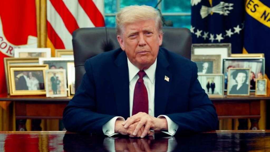 Image for Trump Honors 9/11 Victims at Pentagon Amid Teen Gun Incident