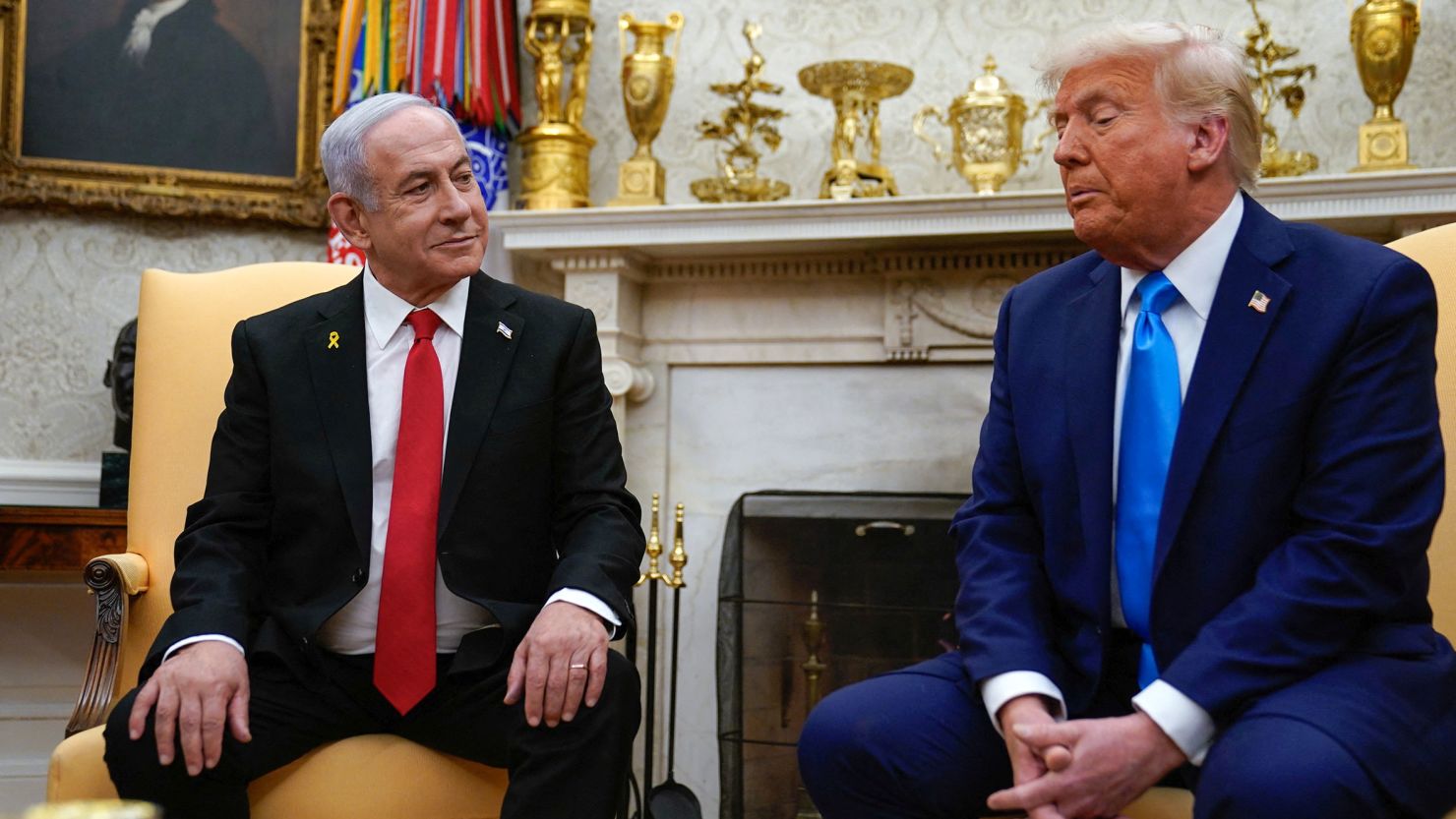 Image for Trump Supports Netanyahu