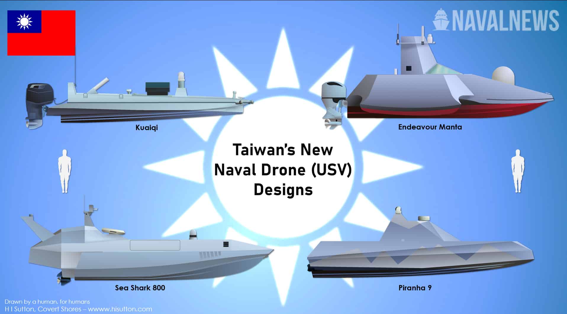 Image for Taiwan Unveils Advanced Naval Drones, Enhancing Defense Against Potential Chinese Invasion