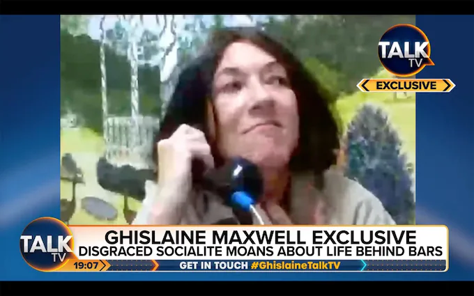 Image for Exclusive: Ghislaine Maxwell Reveals Epstein Did Not Kill Himself