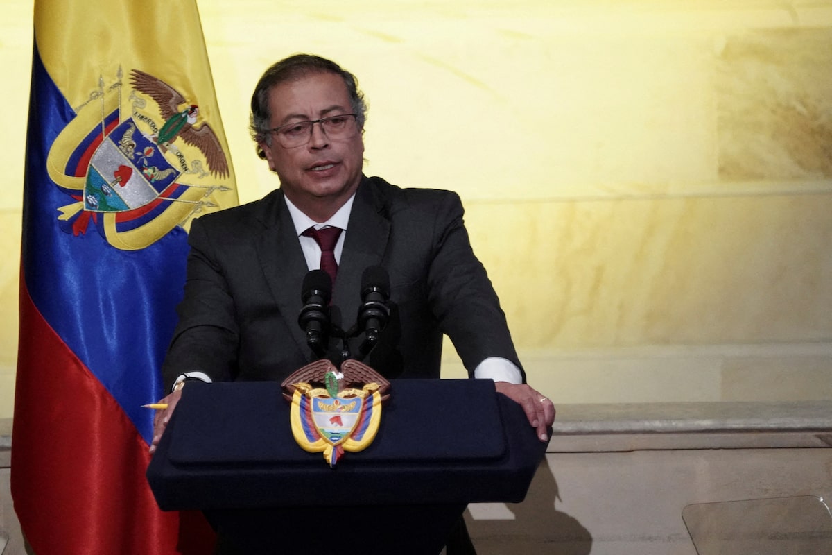 Image for Colombian President Petro Condemns Foreign Invasion Calls