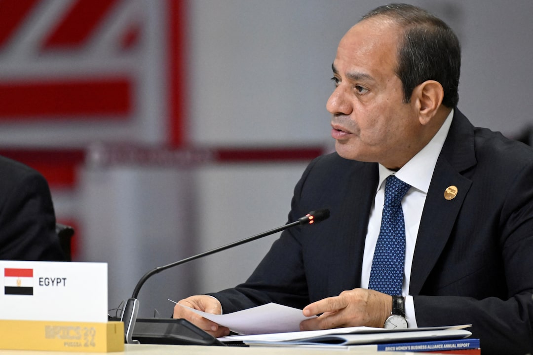 Image for Egypt rejects proposals to displace Palestinians, says President el-Sisi