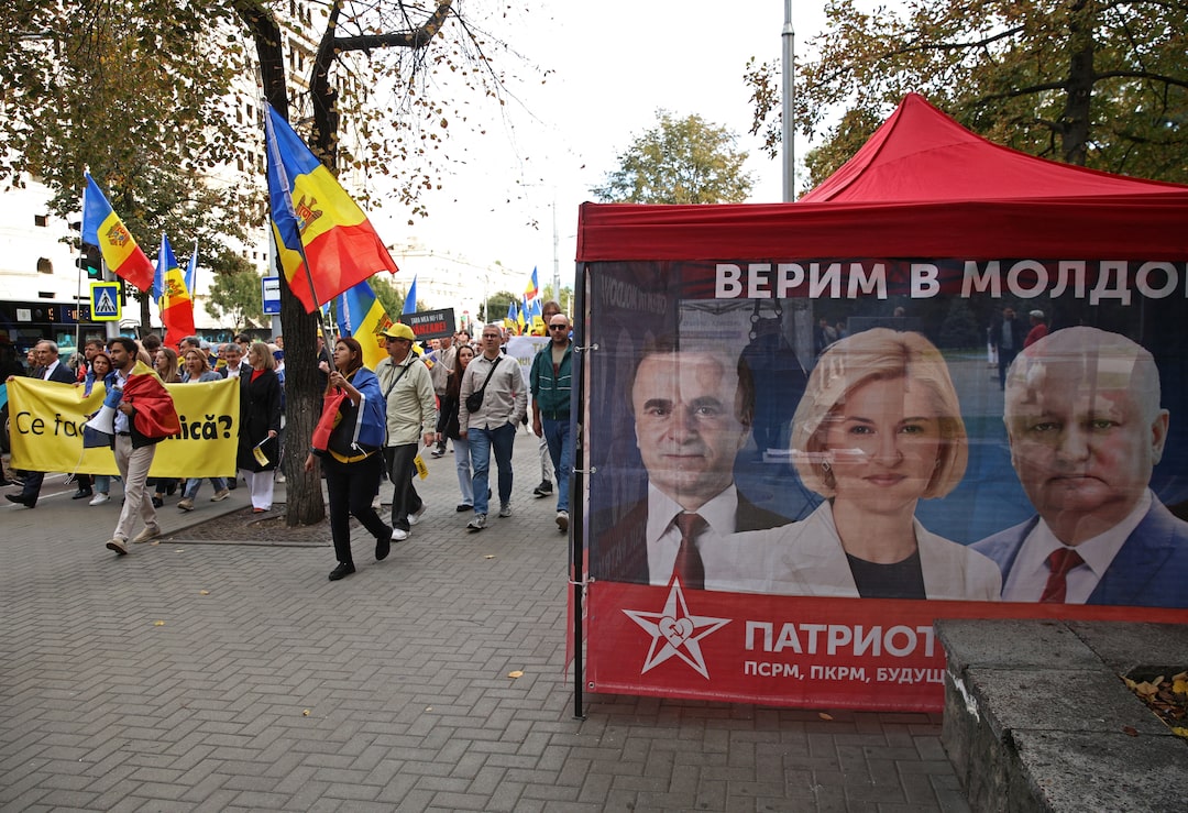 Image for Action & Solidarity Party expected to win Moldovan elections amid concerns of unfair conditions