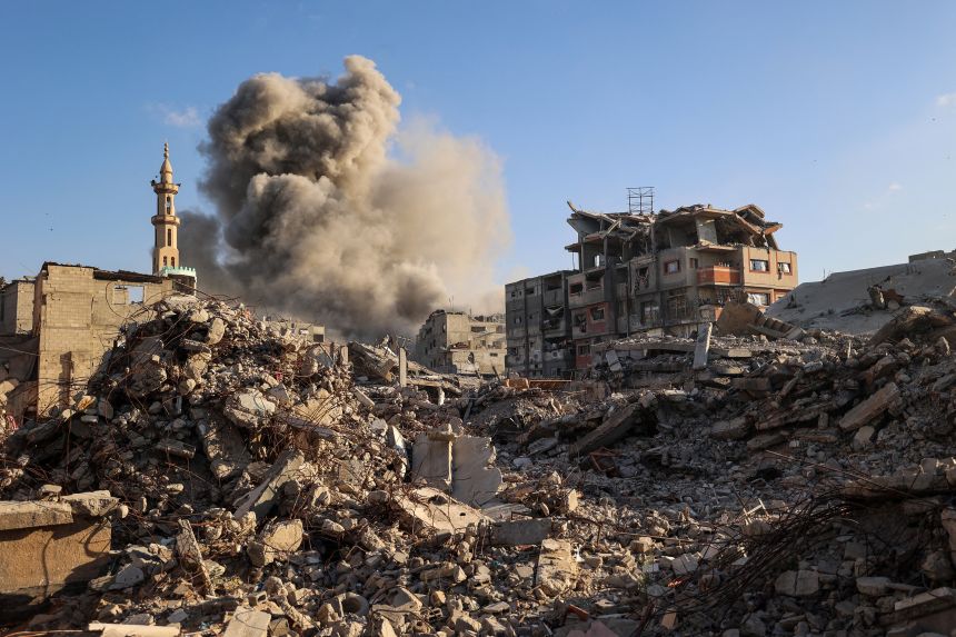 Image for Israel kills 26 Palestinians in Gaza after deaths of 2 IDF soldiers