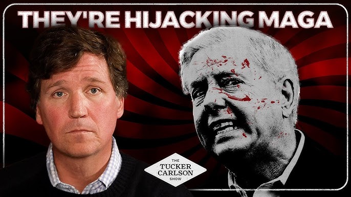 Image for Tucker Carlson: Decide Between America First or Lindsey Graham