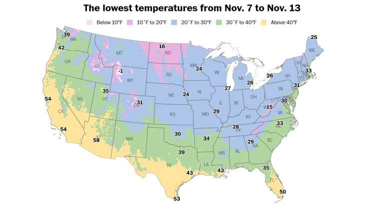 Arctic freeze may break cold records across 13 states next week