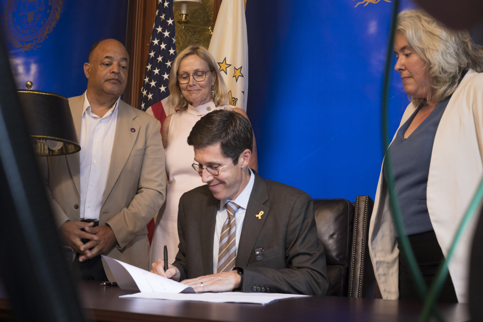 Image for Providence Mayor Brett Smiley reports no video of building entry