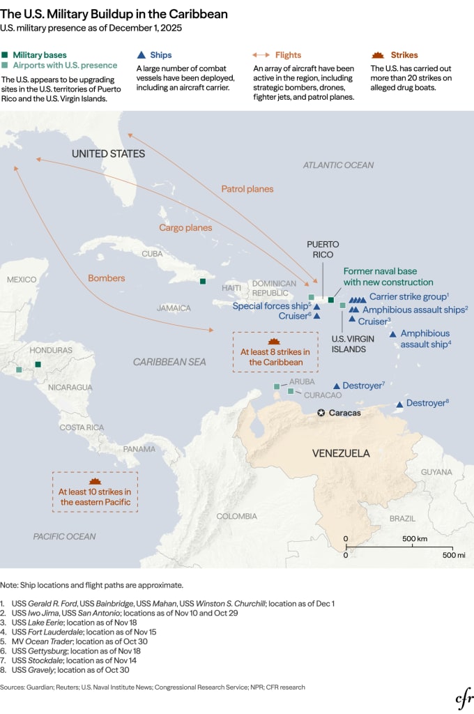 Image for Trump administration shifts focus from Mexican drug cartels to Venezuela