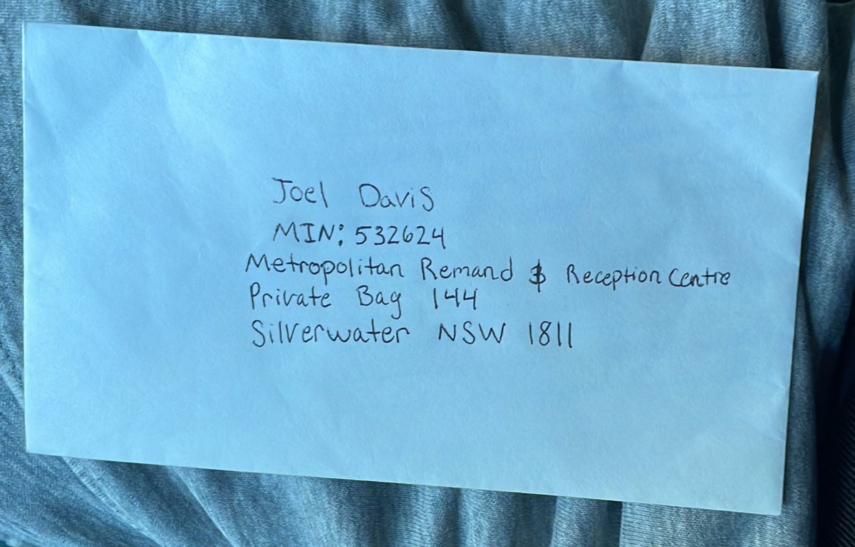 Image for Joel Davis located at Metropolitan Remand & Reception Centre, Silverwater