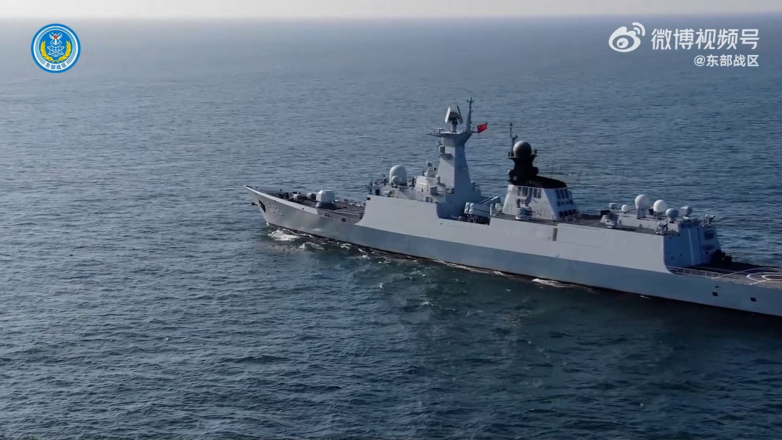 Image for China conducts large-scale military drills under Trump administration