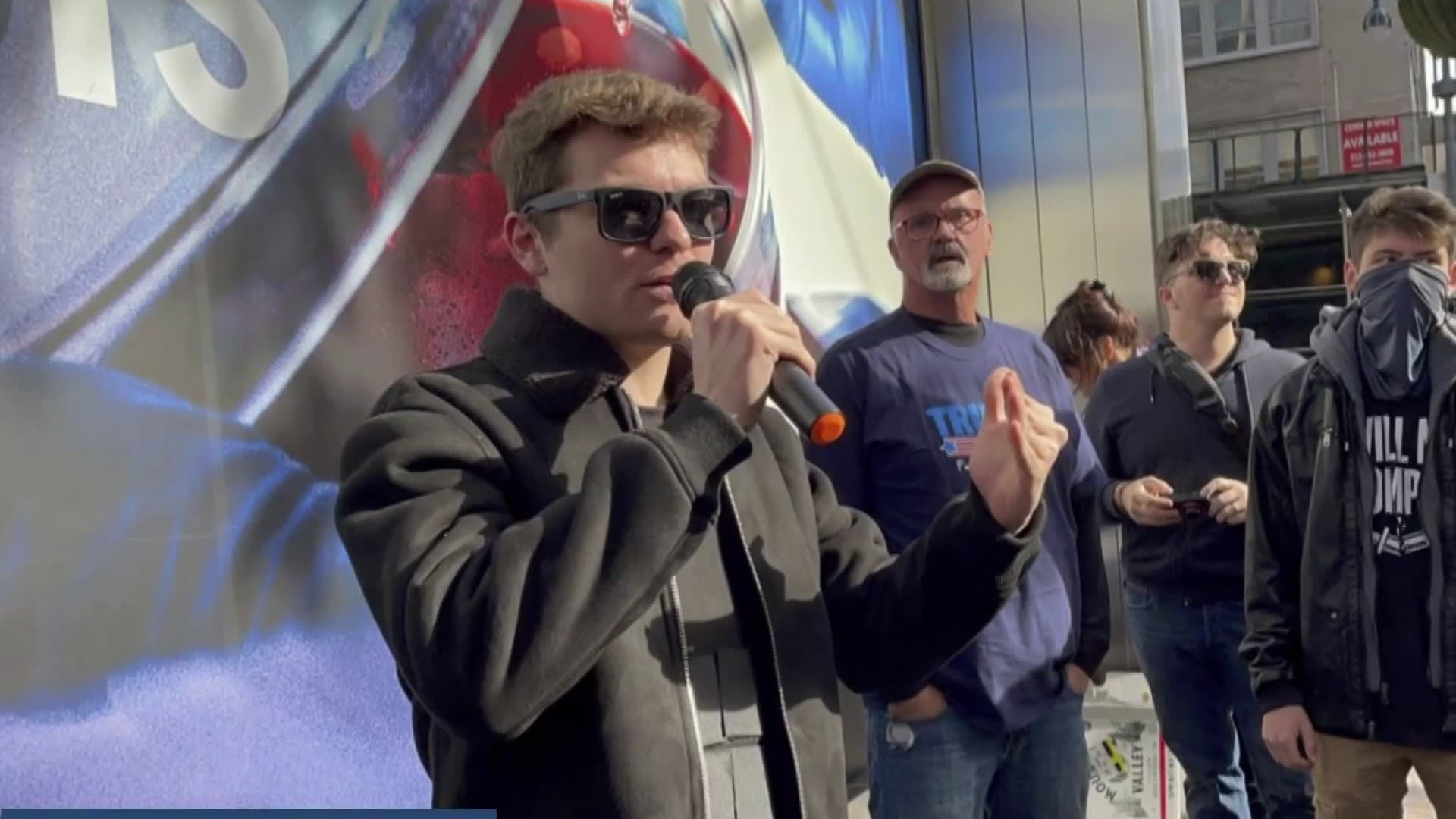 Image for Nick Fuentes calls to send Venezuelan illegals and refugees back home