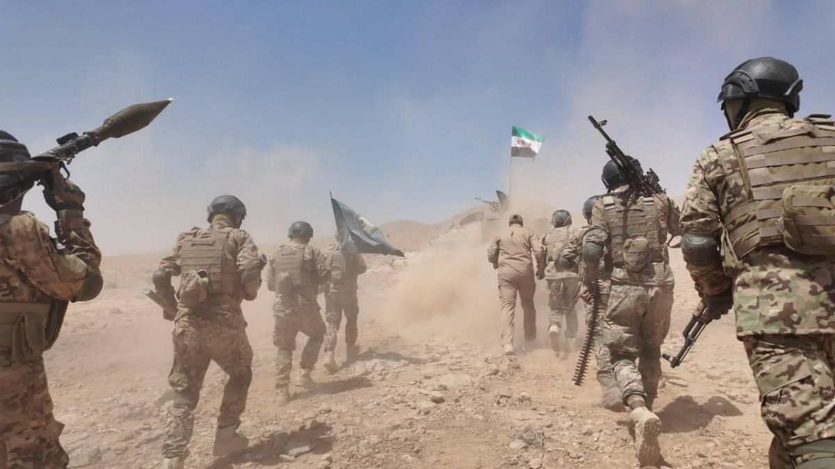 Image for Heavy clashes erupt between SDF and Syrian government forces in Dayr Hafr