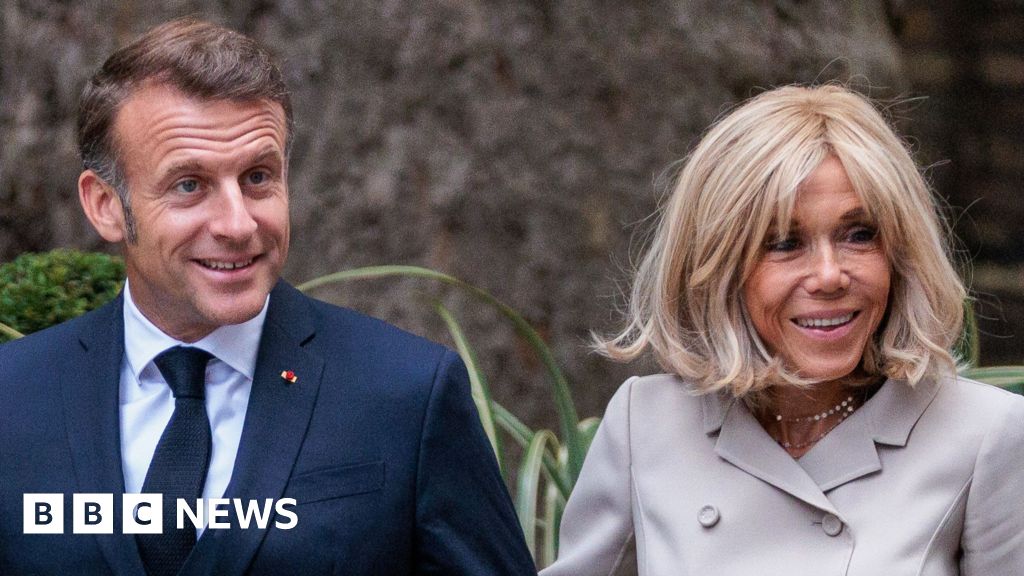 Image for Brigitte Macron to present evidence in U.S. court to prove she is a woman