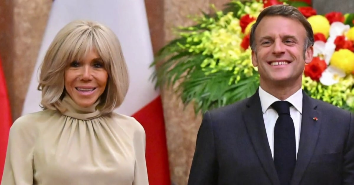 Image for Brigitte Macron presents evidence in court confirming she is not male