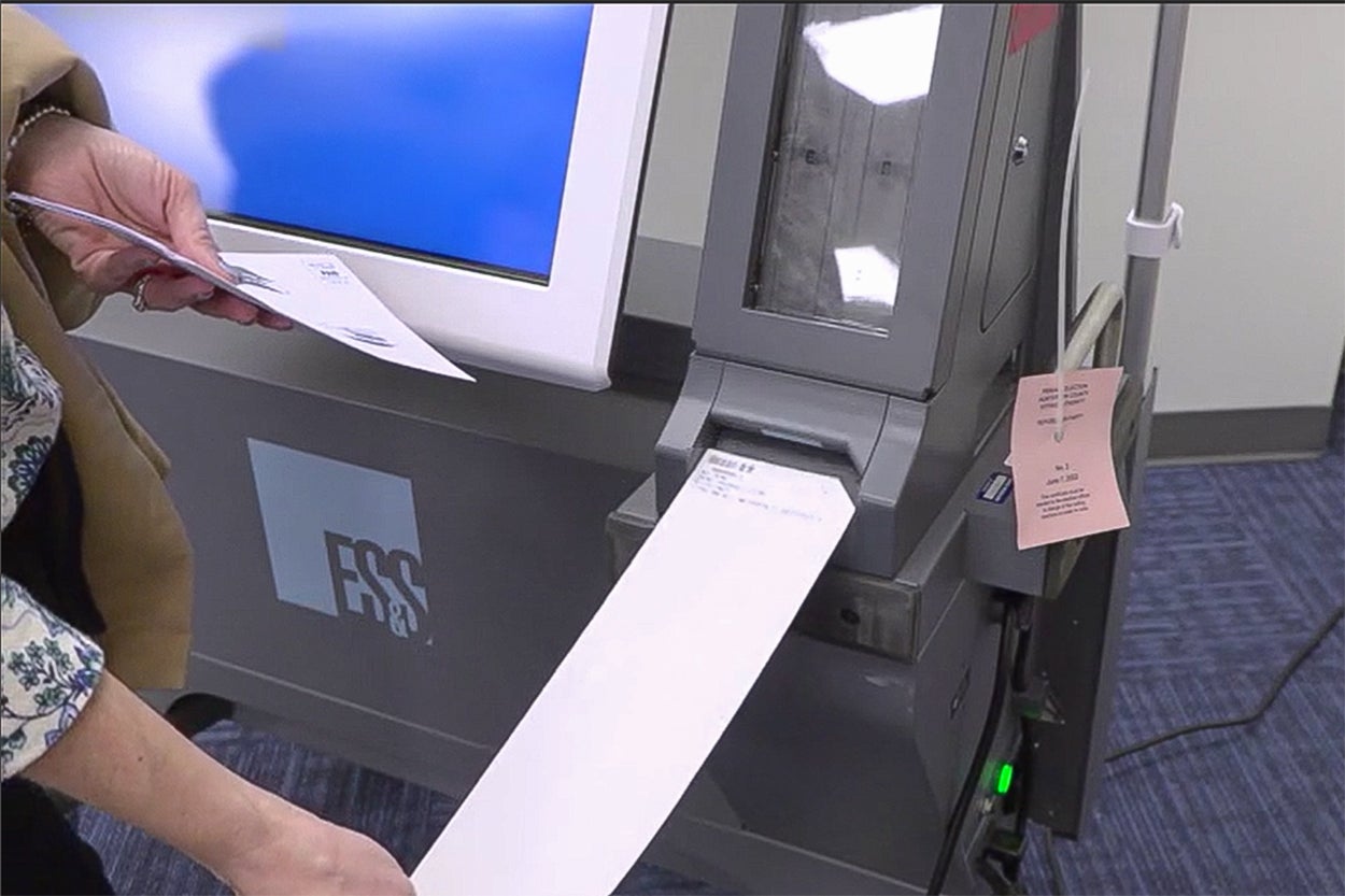 Image for Election machines down in multiple locations across Cumberland County, NJ