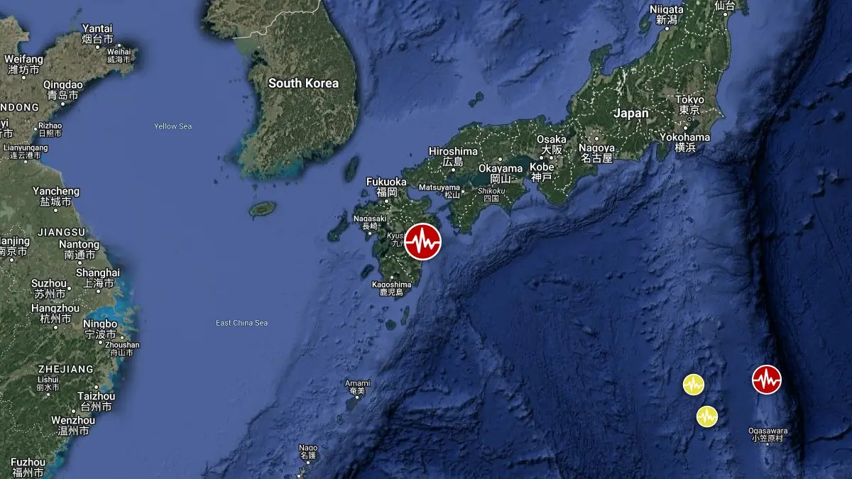 Image for Powerful earthquake hits off Japan