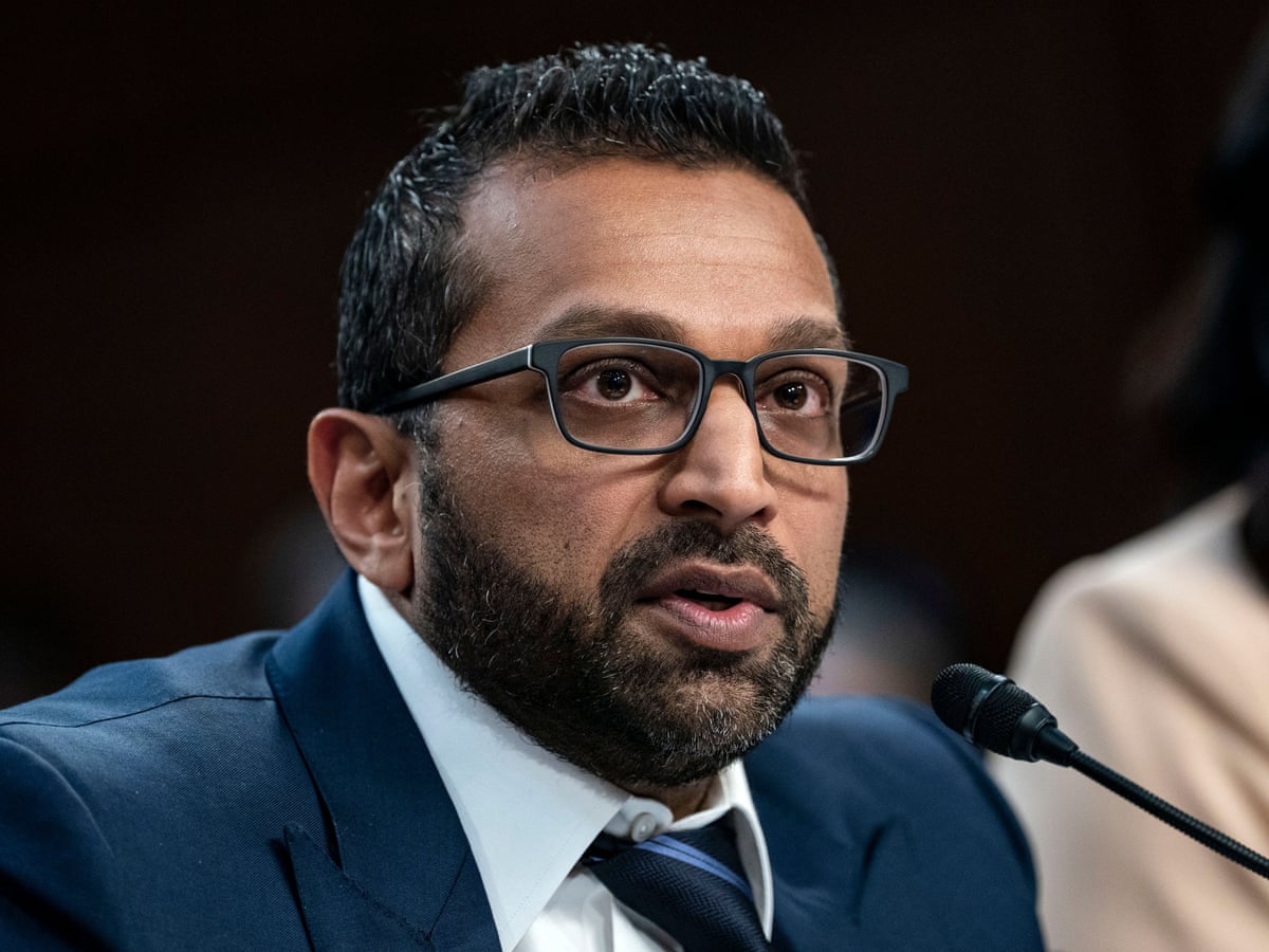 Image for Mainstream media reports Trump may remove Kash Patel as FBI director