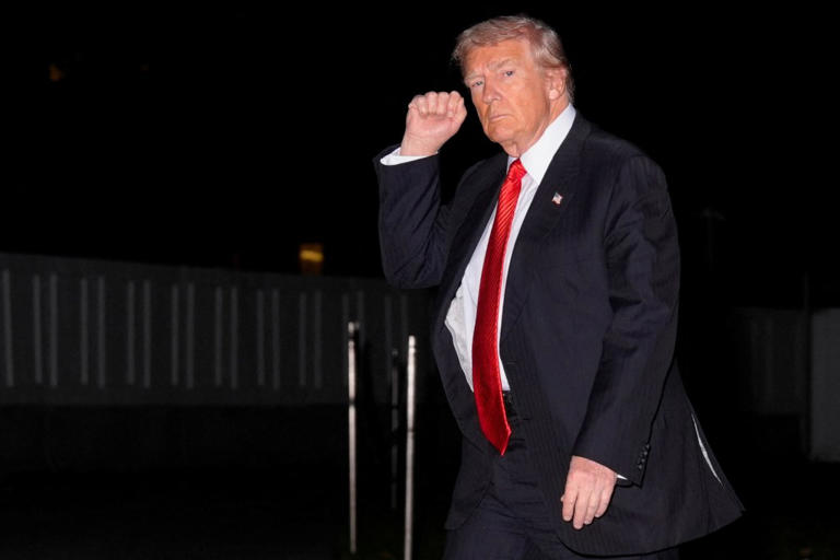 Trump says Maduro's days are numbered and hints at U.S. action