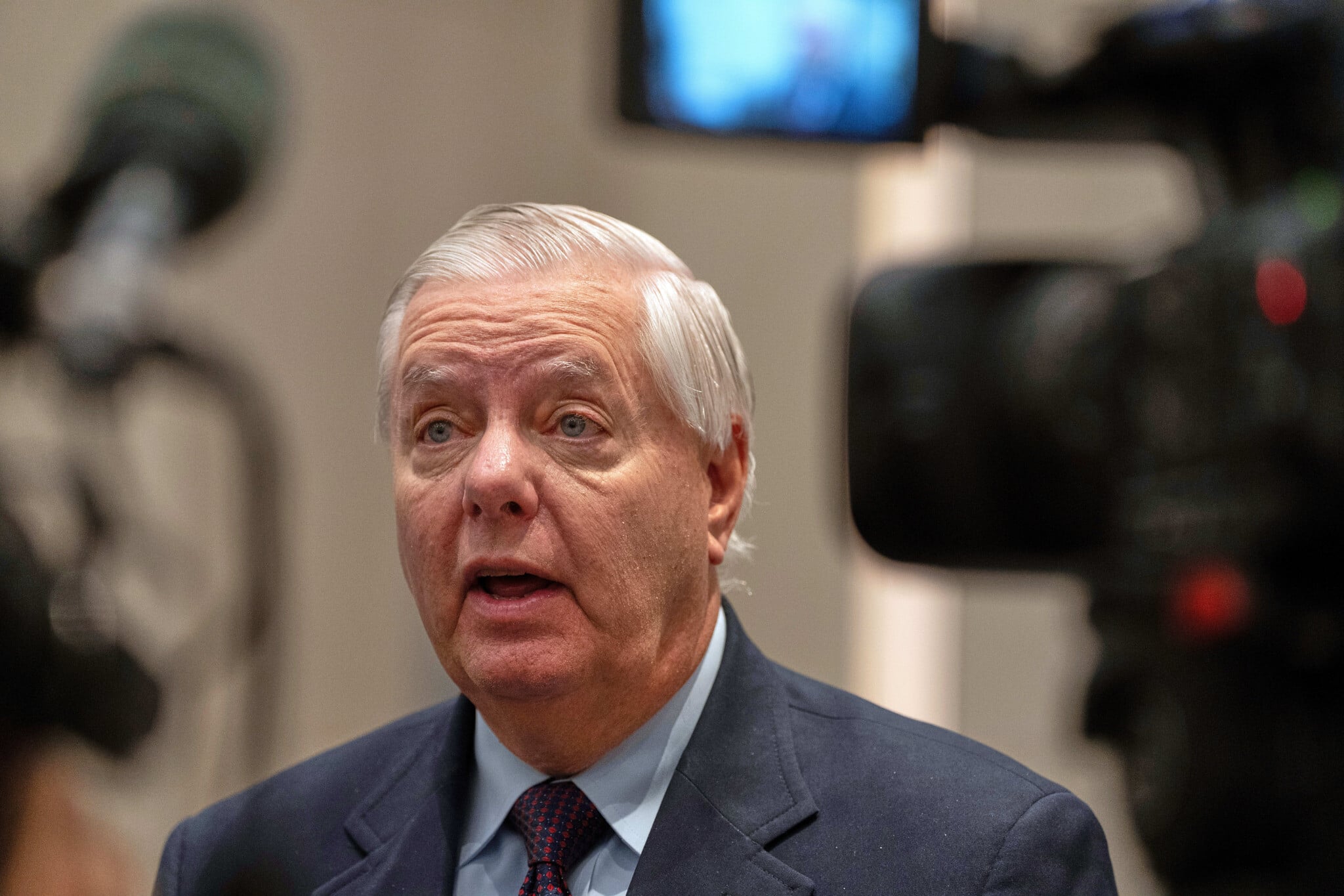 Image for Lindsey Graham says Trump should bomb Lebanon to force submission to Israel