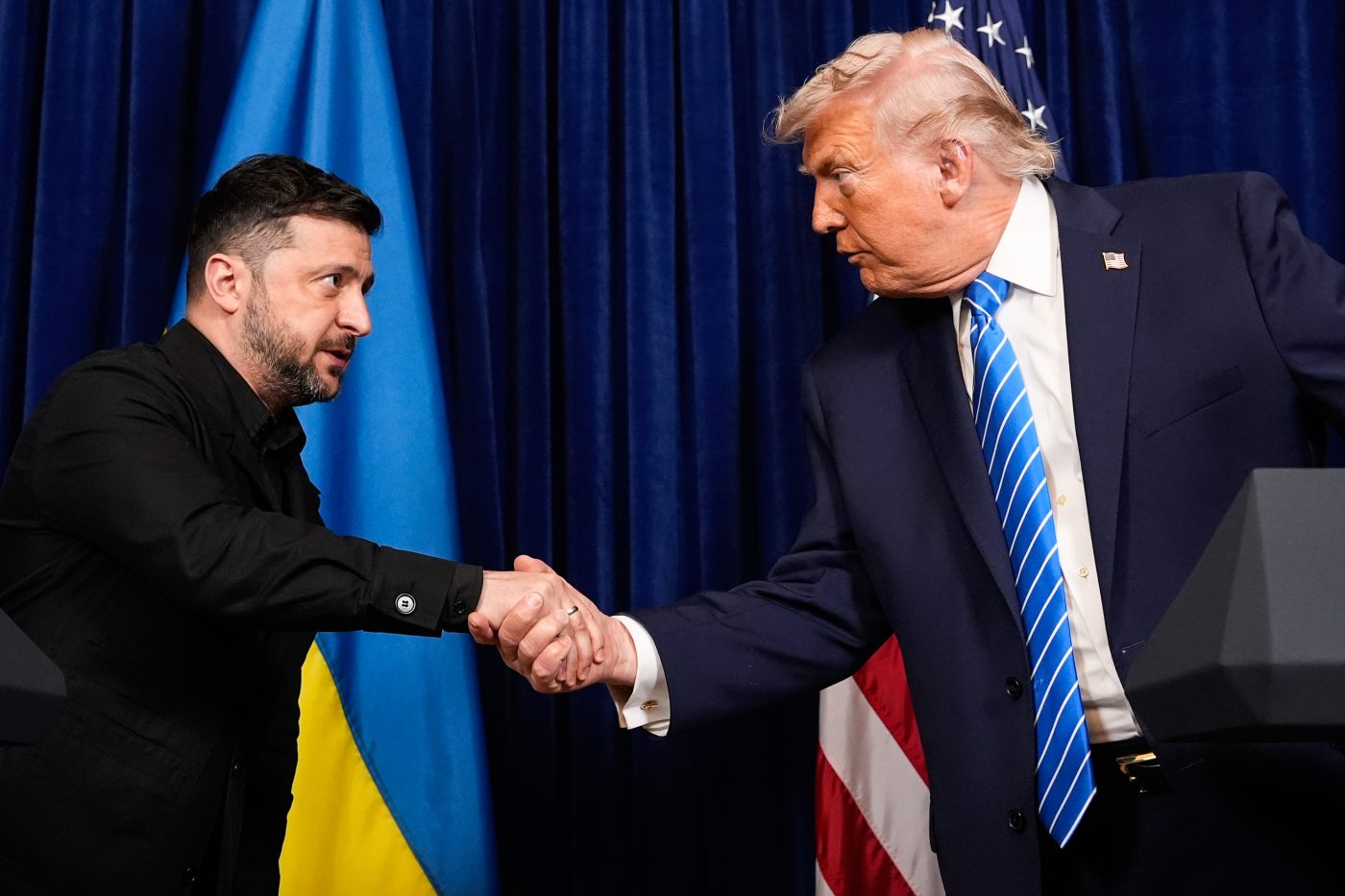 Image for Zelensky discusses deploying American troops in Ukraine with Trump