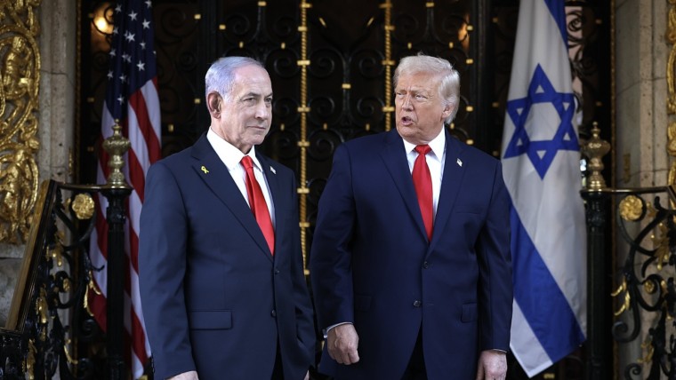 Image for President Trump and Prime Minister Netanyahu celebrate New Year’s Eve at Mar-a-Lago