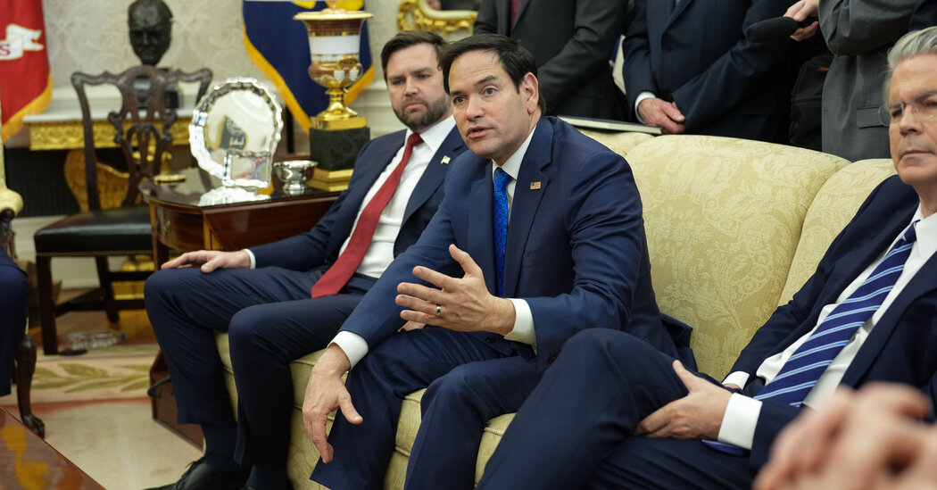 Image for Secretary Rubio Warns of Pre-Conditions for Trump-Putin Meeting Amid Tensions