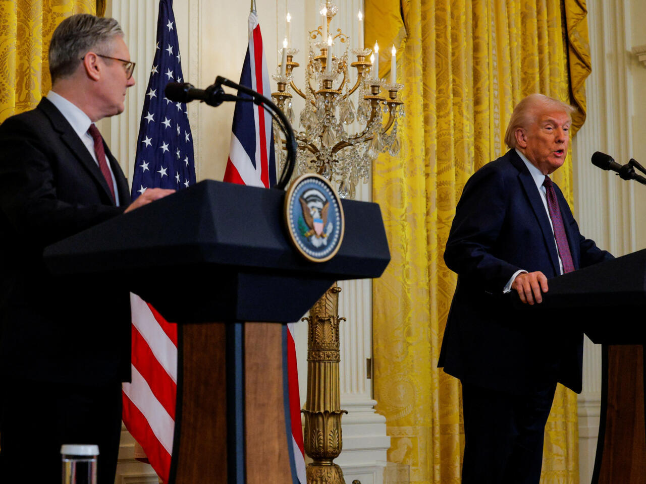 Image for EU and UK Back Trump