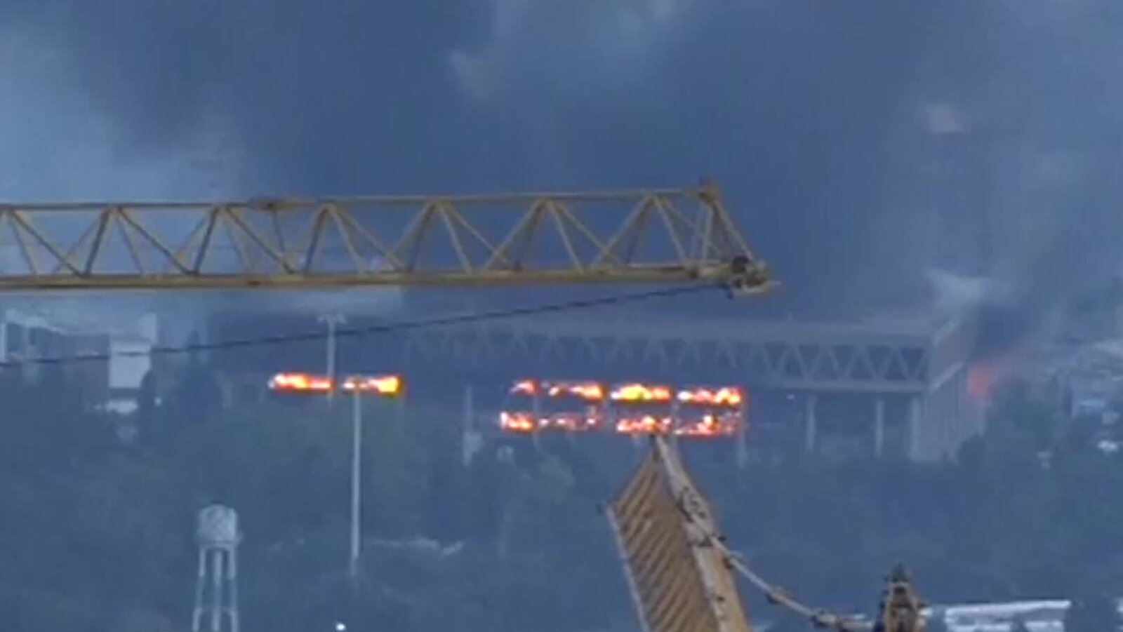 Image for Breaking: Fire Erupts at Waste Processing Plant Near Tabriz Airport