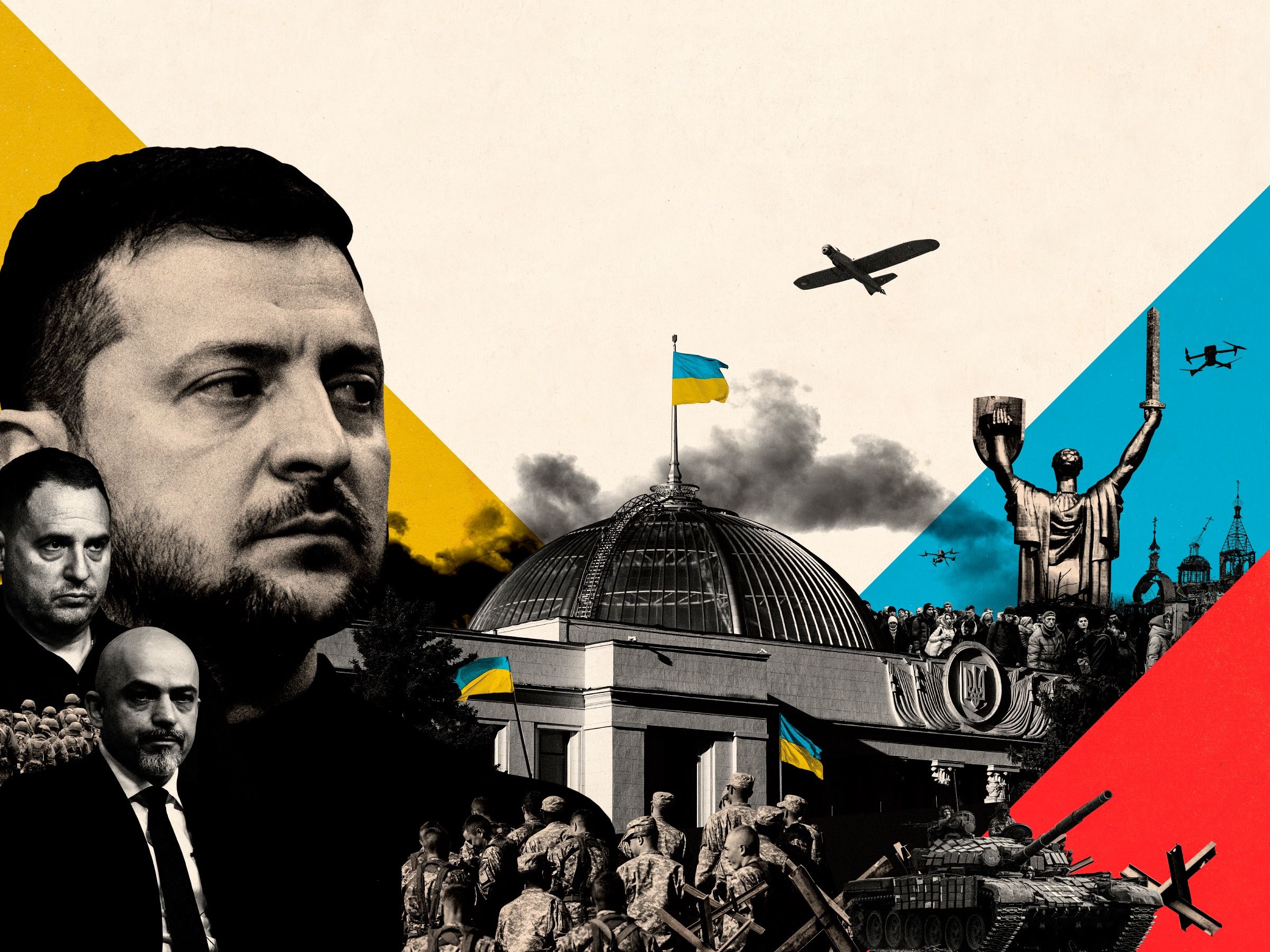 Image for Ukrainian President Zelensky says Taliban dragged Afghanistan into dark ages