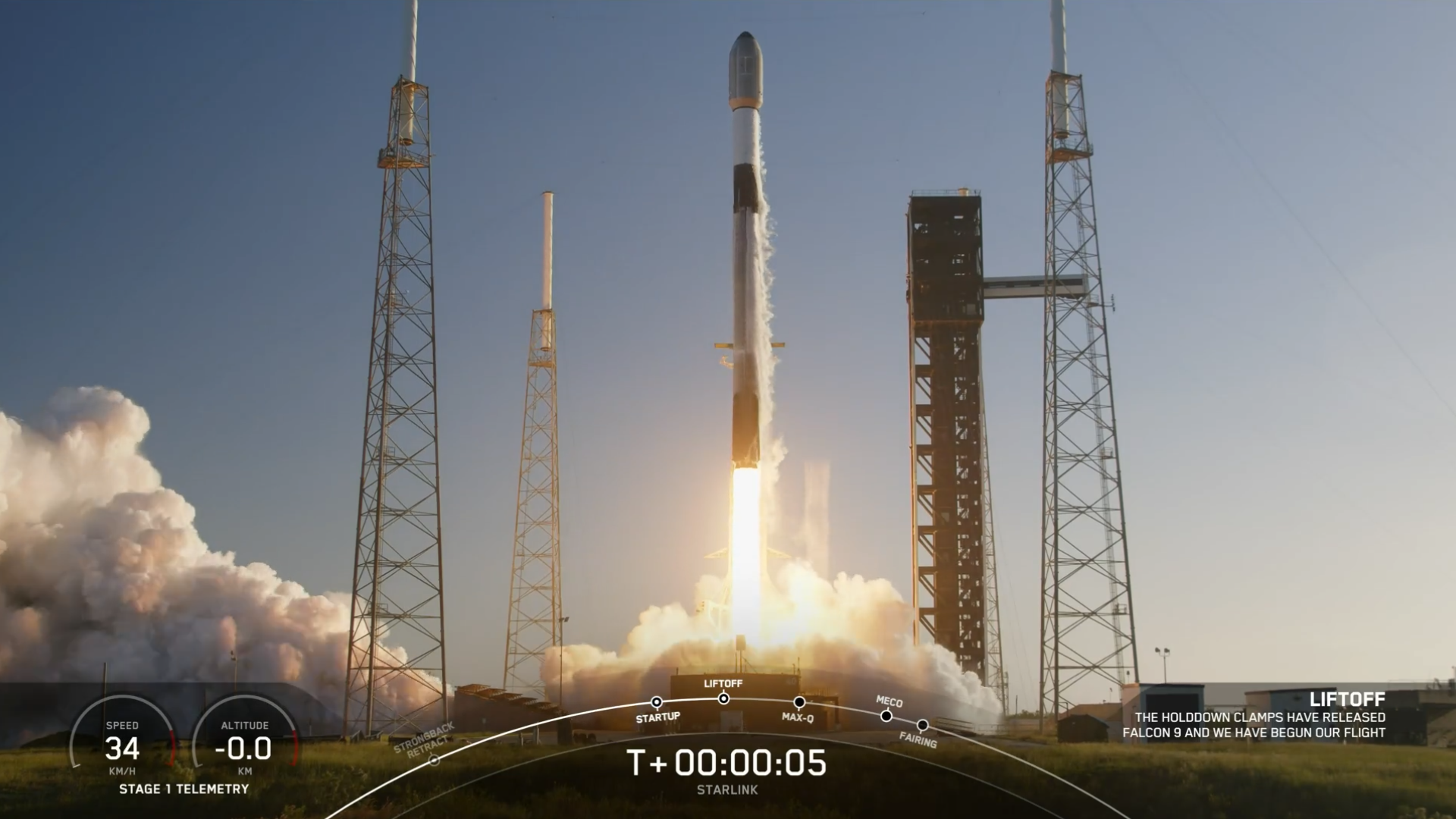 Image for SpaceX launches 24 Starlink satellites on Falcon 9 rocket