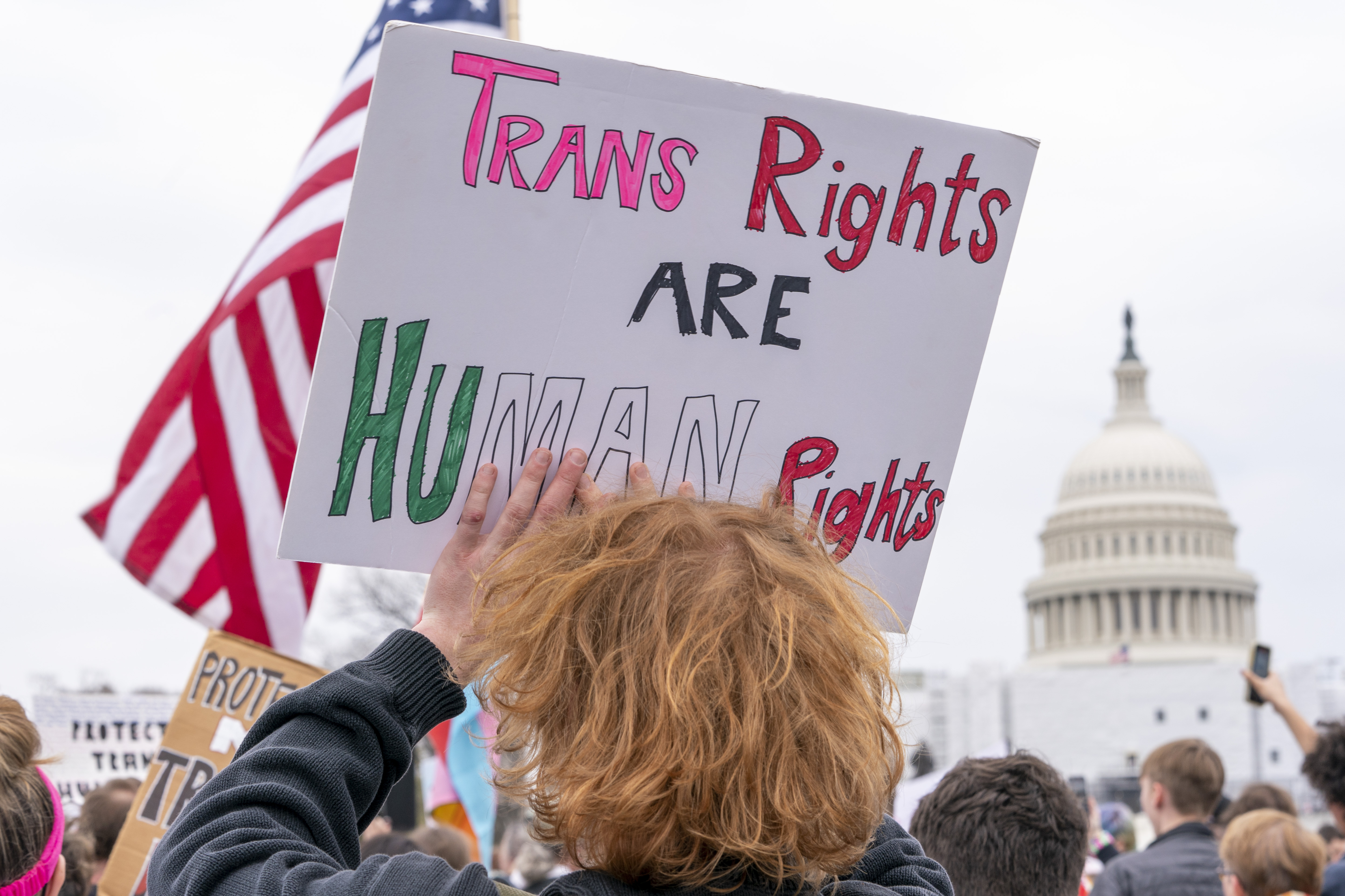 In Supreme Court battle over transgender rights ...