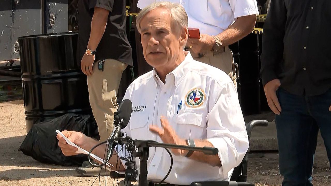 Listen to Gov. Greg Abbott respond to how Texas prepared for floods