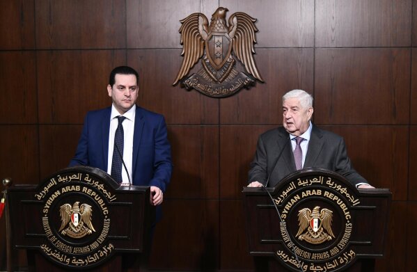 Eastern Libya officials visit Syria to discuss Turkey | AP News